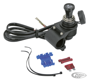 GZP Cigar lighter outlet 12v h/bar mount