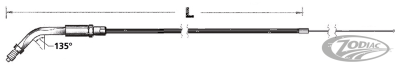Stealth Throttle E+G81-95 LN=44" 135° (DE)