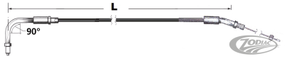 Idle cable Stealth HS40 BT96 LN=44" (DE)