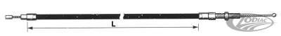 Stealth clutch cable 38618-68+8" L=57" (DE)