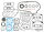 Gasket set 1200XL91-03 #17026-91A (DE)