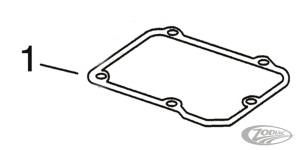 10pck Top cover gasket SIL BT86-99 (DE)