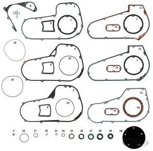10pck Inspect. cover gasket #60567-65C (DE)