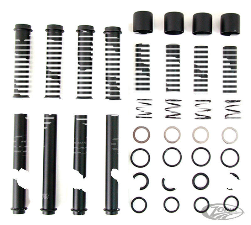 Pushrod Cover Kit Black TC99-17 (DE)