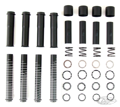 Pushrod Cover Kit Black TC99-17 (DE)