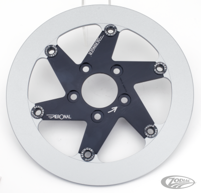 Aeronal disc 11.5" Left 00-up Black (DE)