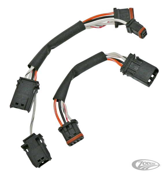 NAMZ H/bar Cntrl Xtension Harness 4" Fit (DE)