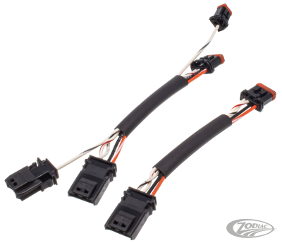 NAMZ H/bar Cntrl Xtension Harness 4" Fit (DE)