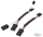 NAMZ H/bar Cntrl Xtension Harness 12" Fi (DE)