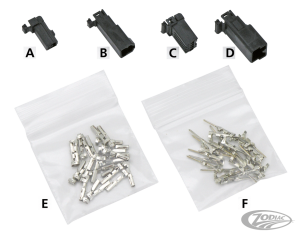 AMP 040 Series 2-Wire Plug Housing OEM72 (DE)