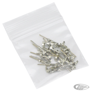 25pck AMP 040 Series Cap Terminals (DE)