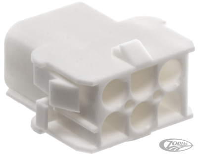 AMP Mate-N-Lock 6-Wire Cap Connector w/ (DE)