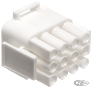 AMP Mate-N-Lock 12-Wire Plug Conn w/Wire (DE)