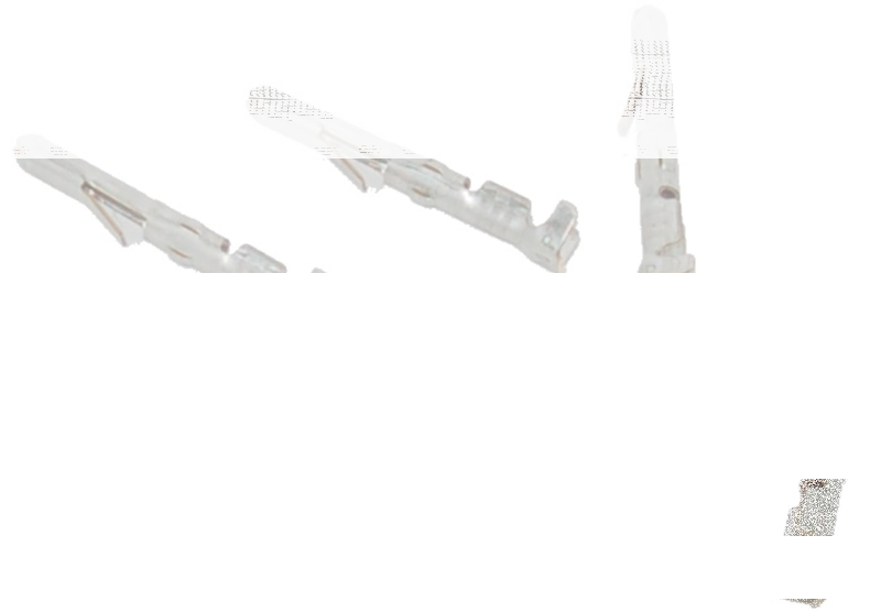 100pck AMP OEM71-95 Stamped Male Pin(Use (DE)