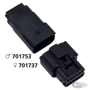 Molex 07Up 12-Position Female Blck OEM72 (DE)