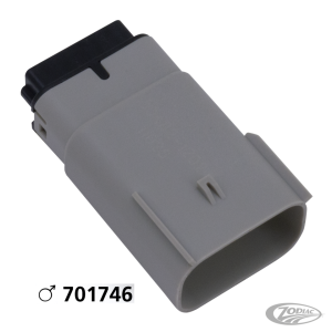 Molex 07Up 12-Position Male Gray OEM724 (DE)