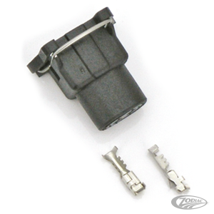 Fr&Rr Fuel Injector Conn.w/Terminals 95-