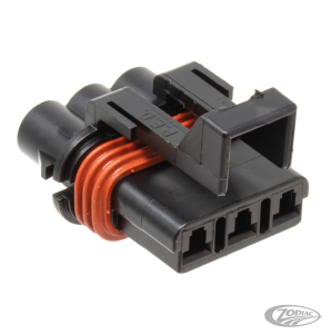 Delphi-Packard Weatherpack, 3-Wire Femal