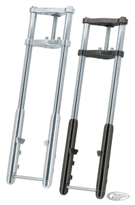 Naked Blk Bubba Front fork +4" (over FL) (DE)