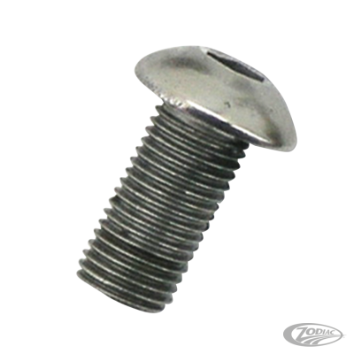 Button head screw 3/8-24x0.75" UNF zinc (DE)