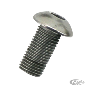 Button head screw 3/8-24x0.75" UNF zinc (DE)