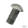Button head screw 3/8-24x0.75" UNF zinc (DE)