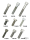 Button head screw 3/8-24x0.75" UNF zinc (DE)