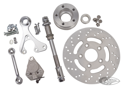 BLK disc brake cmpt softail SF hub 36up