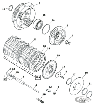 Alto Aramid clutch plate #37910-90 (DE)