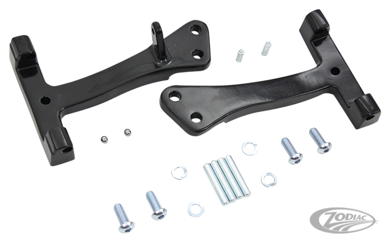 Passenger board supports black FXD06-17 (DE)