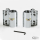 Mounting kit complete Chrome Wide Glide (DE)
