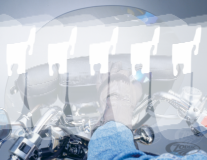 Trim kit f/Custom Heavy-Duty windshield (DE)