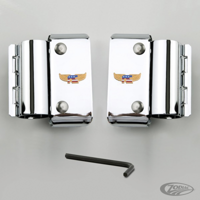 Hardware kit complete Chrome 39mm forks (DE)