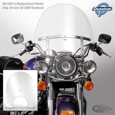 Replacement windshield FLHR94-up