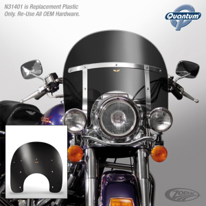 Dark tint 14" windshield FLHR94-up (DE)