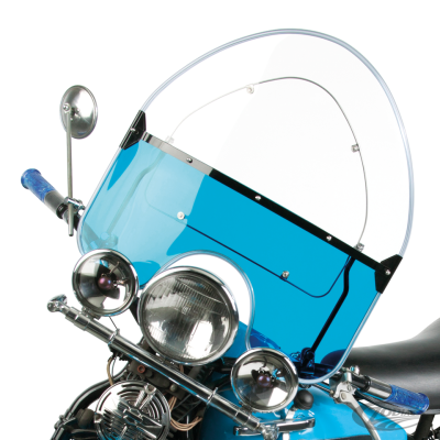 NC Vintage Beaded Shield Blue BT36-48