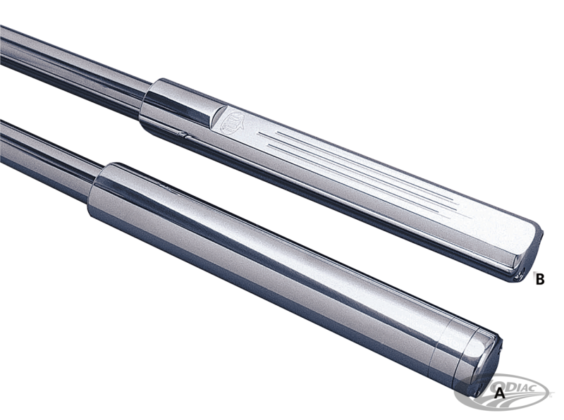 Sliders/Tubes HiTech polished stock 27" (DE)