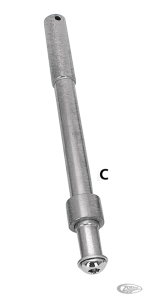 Axle for 39mm fork and 220mm triple tree (DE)