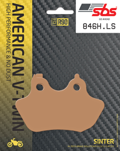 SBS Excel brake pads RR FXST06-07 FLST07