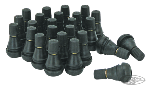 25pck Tubeless Tire Valves Rubber