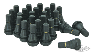25pck Tubeless Tire Valves Rubber