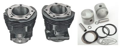 GZP Cylinderkit Panhead 74ci w/pistons (DE)