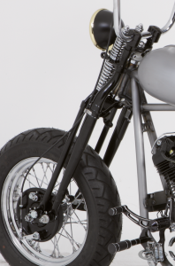 Springer fork BT36-45 in-line Chrome (DE)