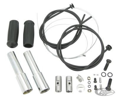 Complete Handlebar kit old style push (DE)