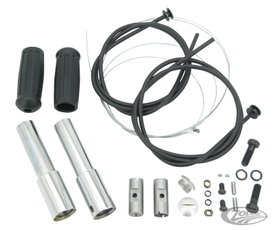 Complete Handlebar kit old style push (DE)