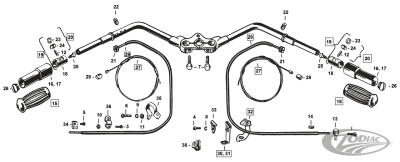 Spiral, pull type (lh throttle) #3312-42 (DE)