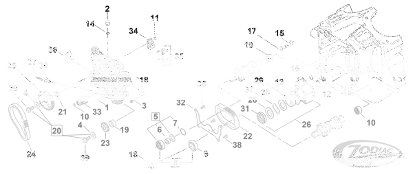 Roll pin #601 each (DE)