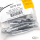 10pck Chrome Allen screws 3/8x2 1/4" UNC (DE)