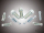 10pck Chrome Allen screws 3/8x3", UNF (DE)