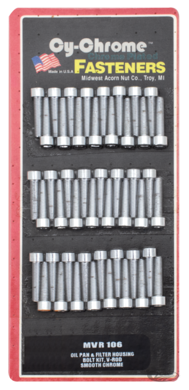 Engine cover bolt kit VRSC02-17 48pcs. (DE)